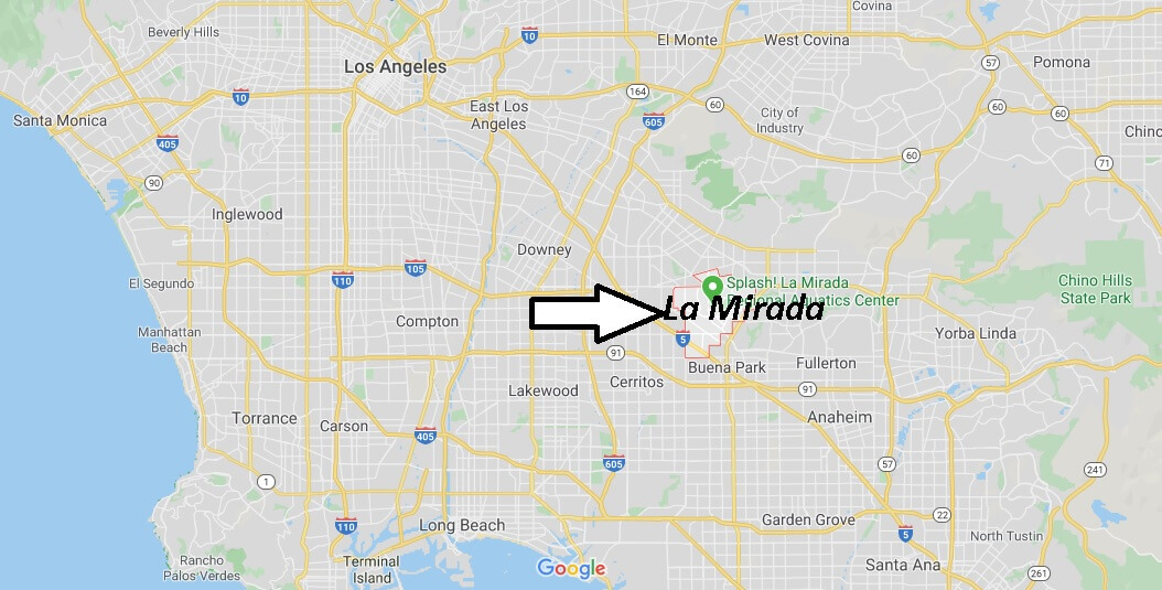 Where is La Mirada California? What County is La Mirada in