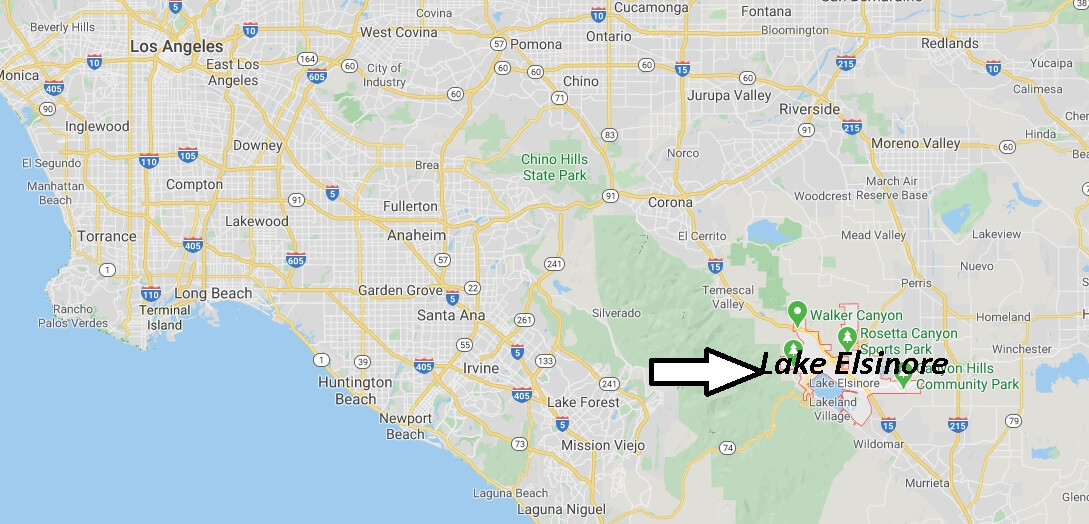 Where is Lake Elsinore California? What County is Lake Elsinore in