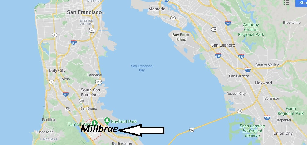 Where is Millbrae Located