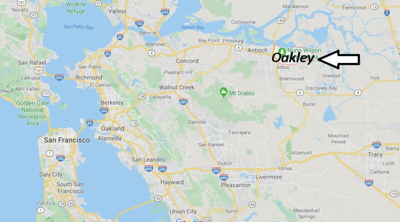 Where is Oakley California? What County is Oakley in
