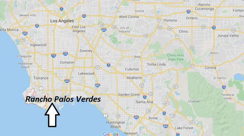 Where is Rancho Palos Verdes California? What County is Rancho Palos Verdes in