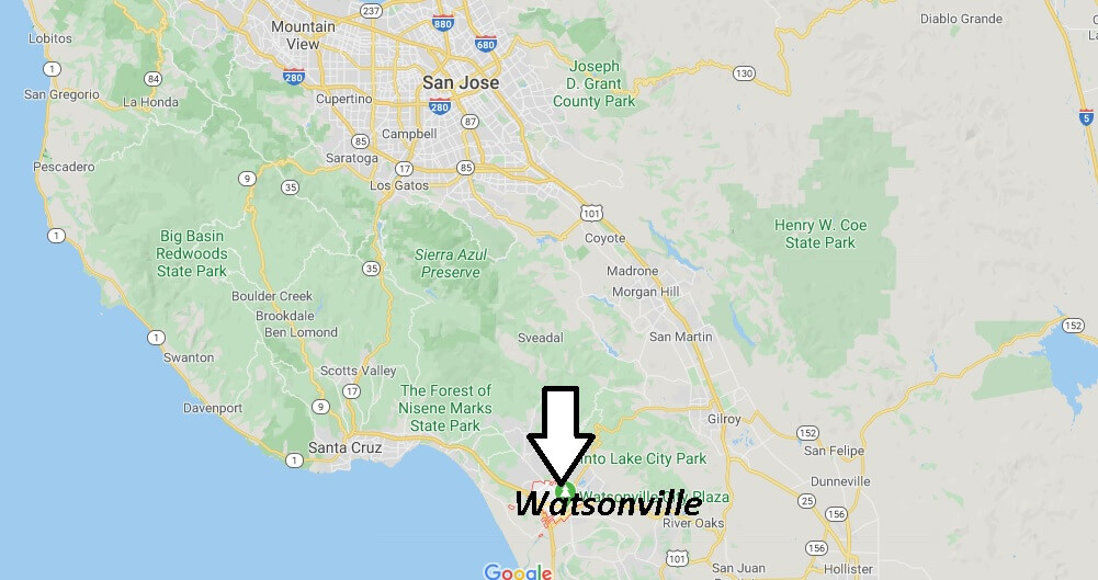 Where is Watsonville California? What County is Watsonville in