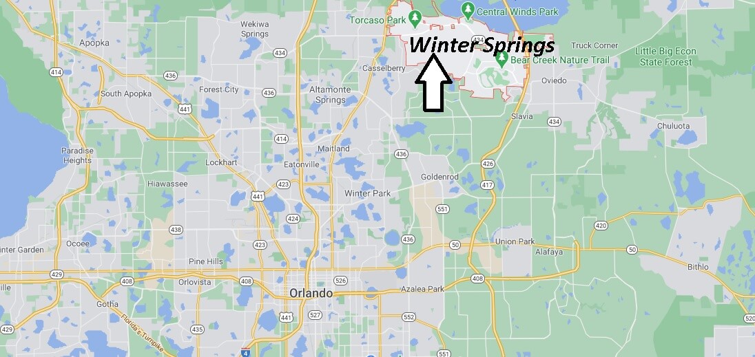 Where is Winter Springs Located