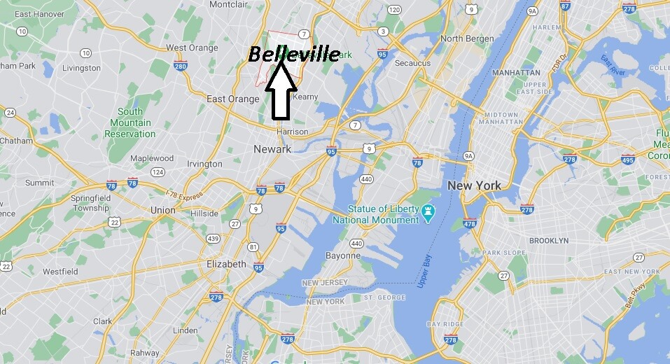 What county is Belleville NJ
