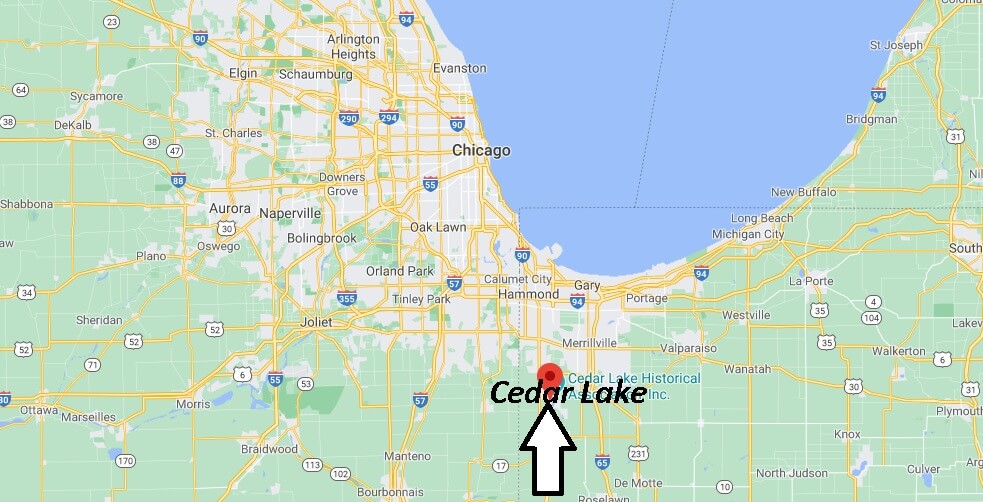 What county is Cedar Lake Indiana in