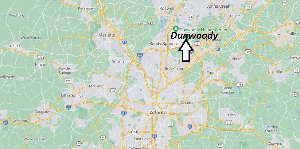 What county is Dunwoody GA in