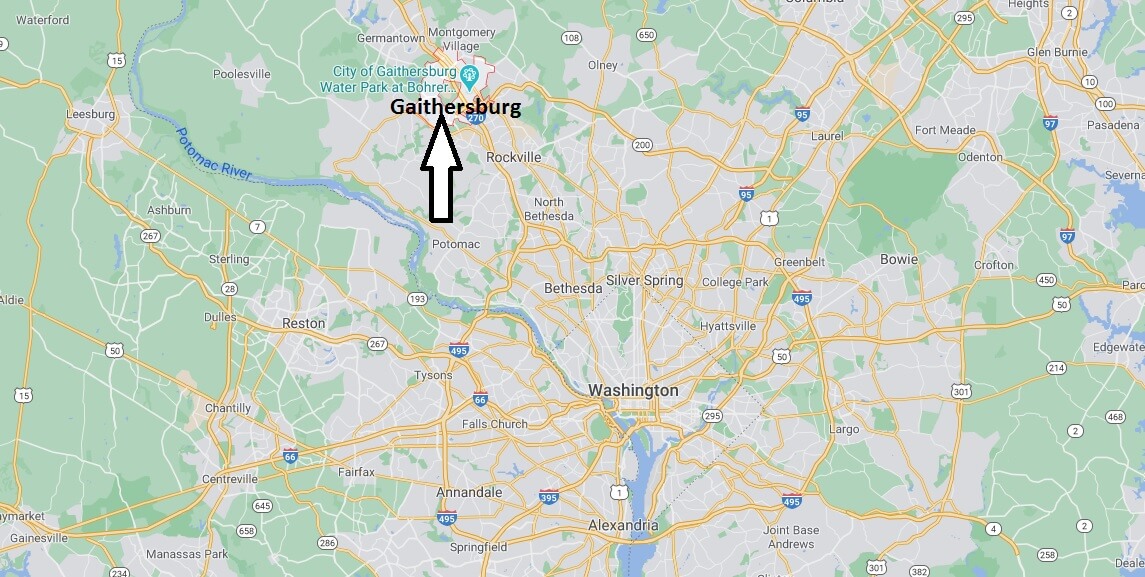 What county is Gaithersburg MD in