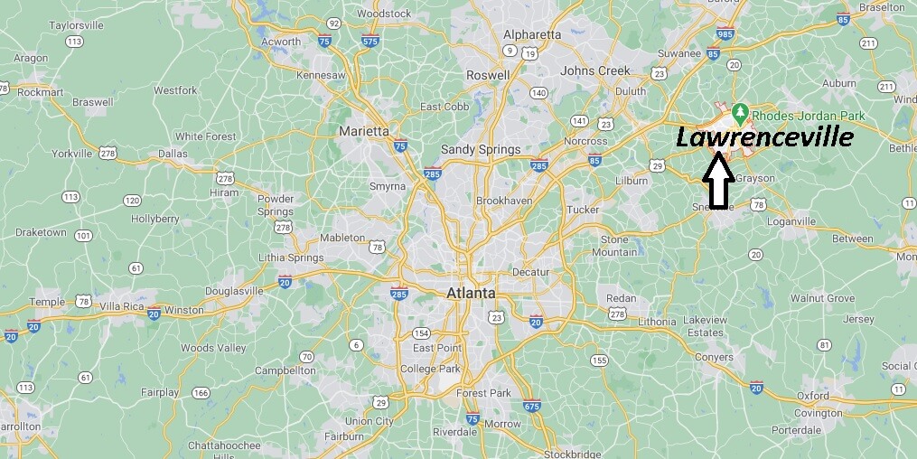 What county is Lawrenceville Georgia in
