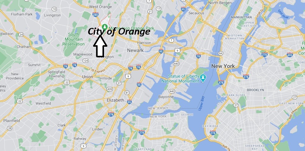 Where is Orange County New Jersey