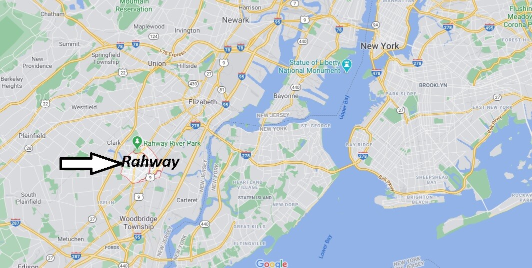 Where is Rahway Located