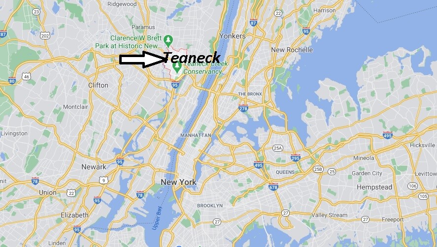 Where is Teaneck Located