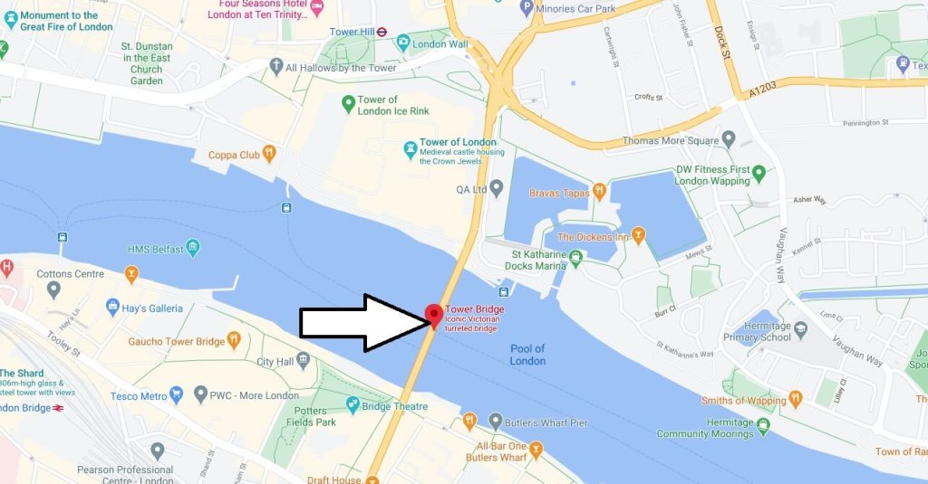 Where is Tower Bridge Located