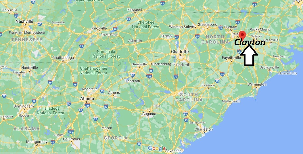 What county is Clayton NC in