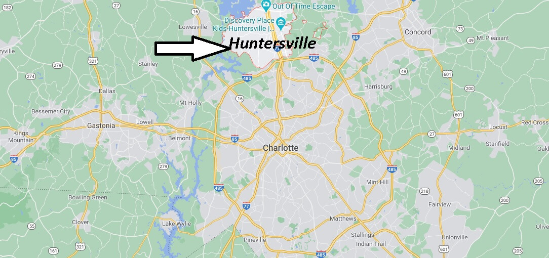 What county is Huntersville North Carolina in