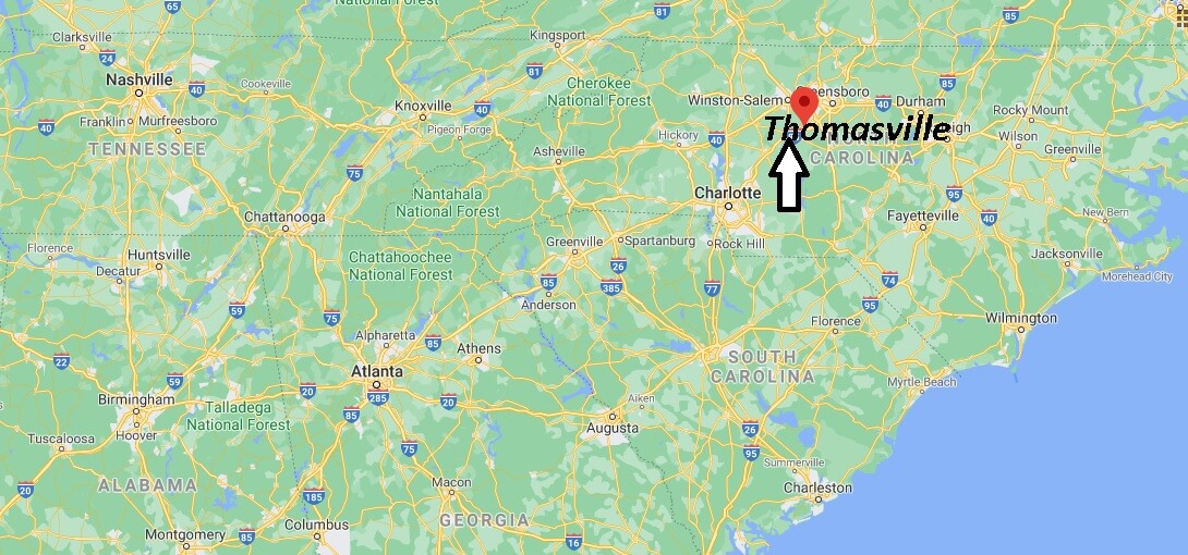 What county is Thomasville NC in