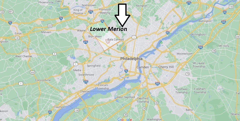 What towns are in Lower Merion