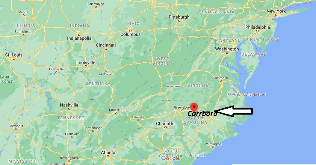 Where is Carrboro Located