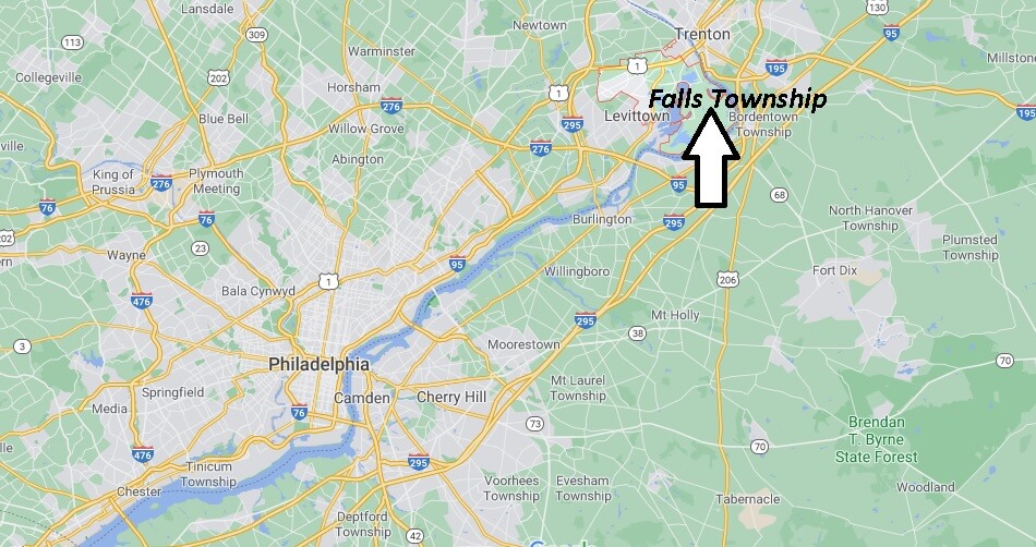 Where is Falls Township Located