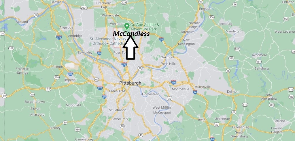 Where is McCandless Pennsylvania
