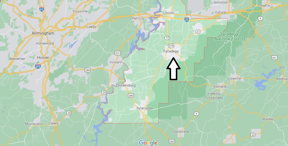 Talladega County Alabama