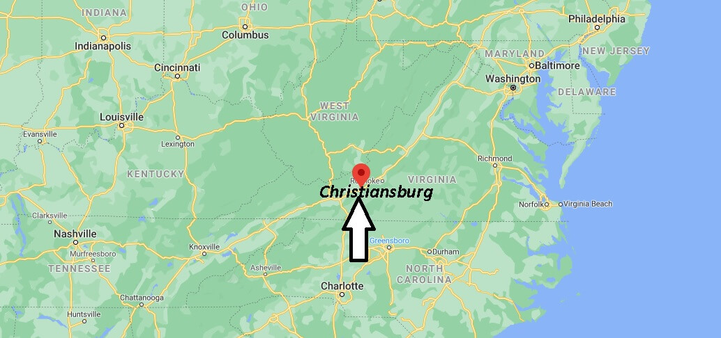 What county is Christiansburg VA in