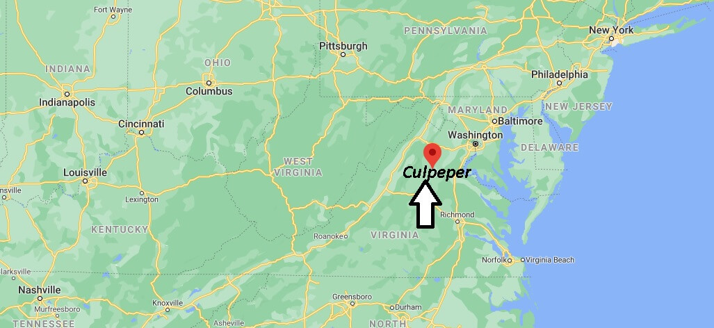 What county is Culpeper VA in