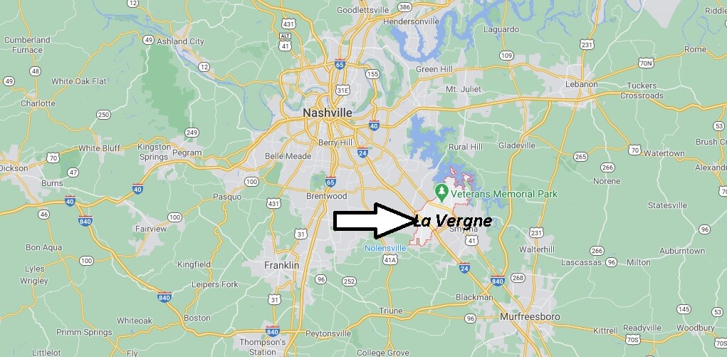 What county is La Vergne Tennessee in