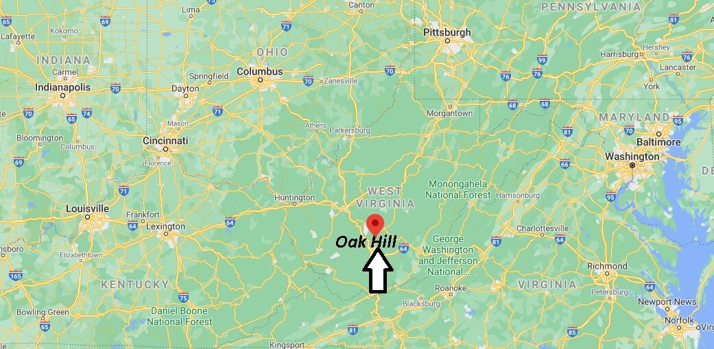 What county is Oak Hill West Virginia in