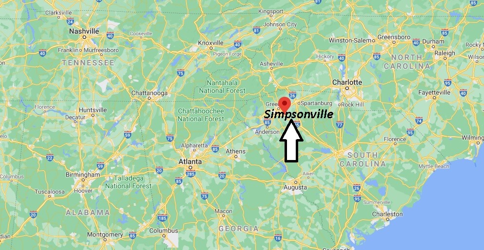 What county is Simpsonville SC in