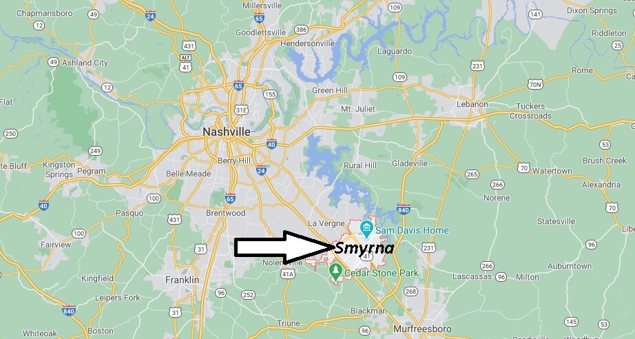 What county is Smyrna TN in