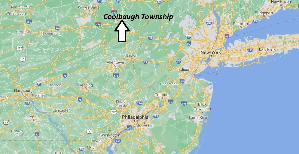 Where is Coolbaugh Township Located