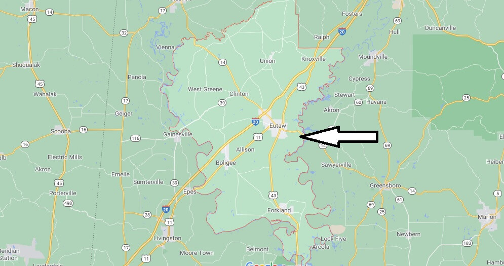 Where is Greene County Located