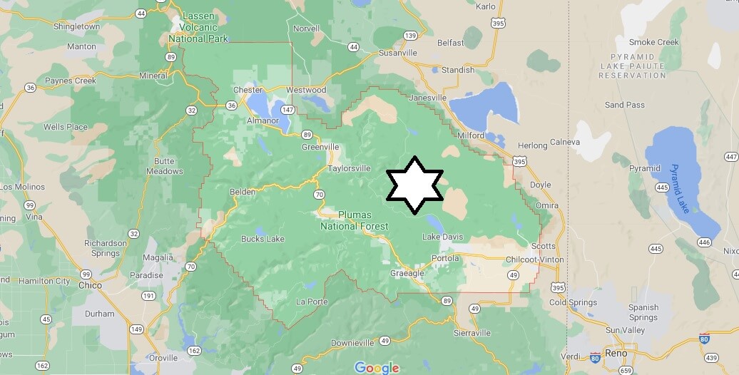 Where is Plumas County Located