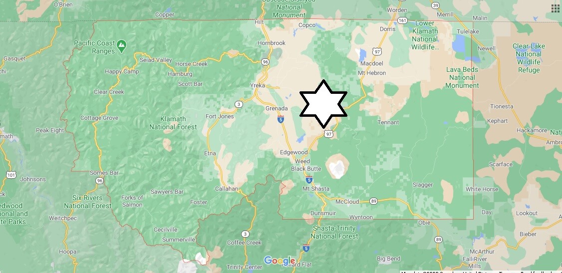 Where is Siskiyou County Located