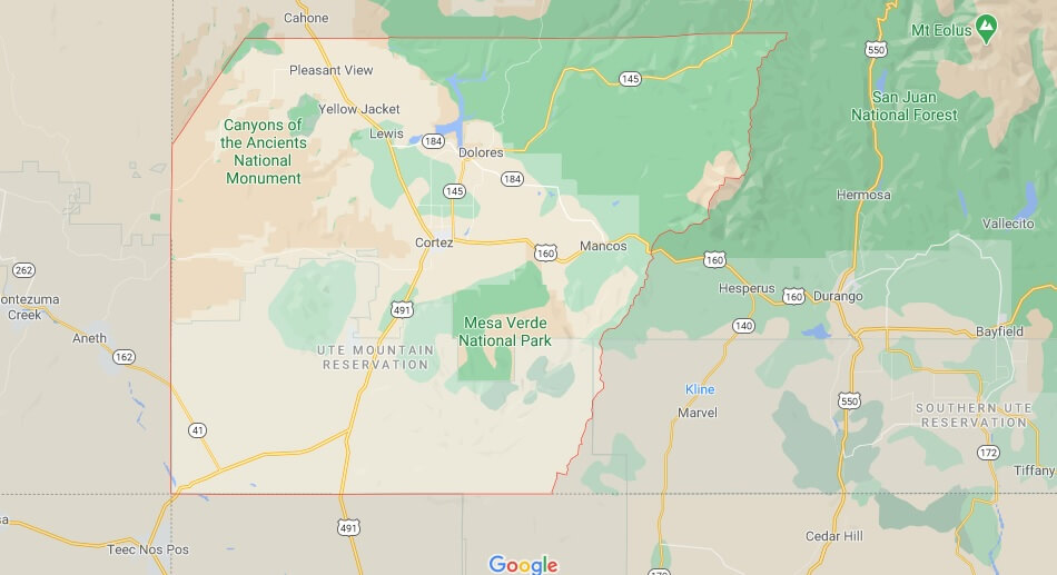 Montezuma County Colorado