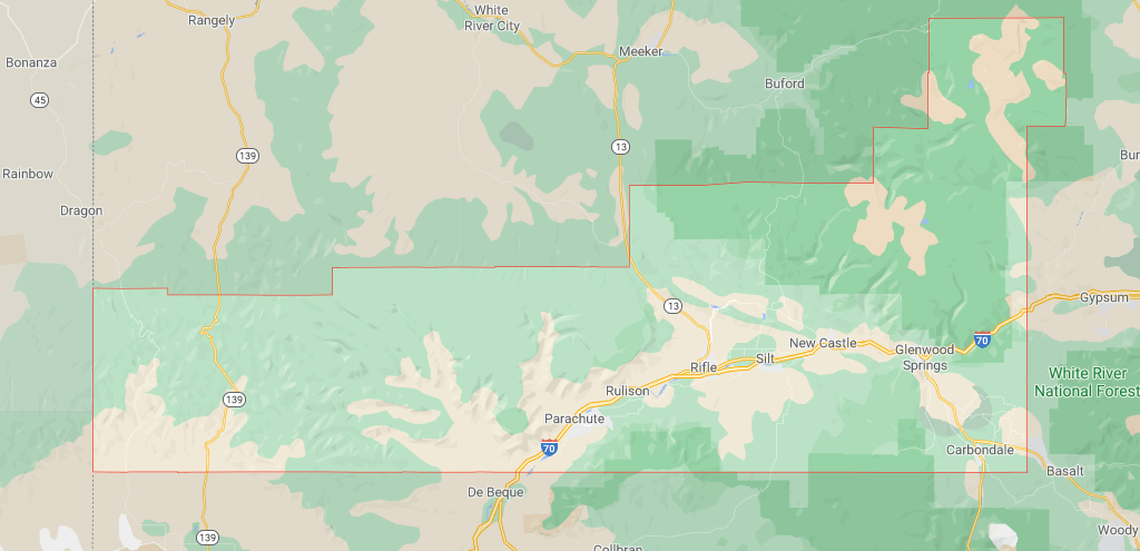 What cities are in Garfield County Colorado