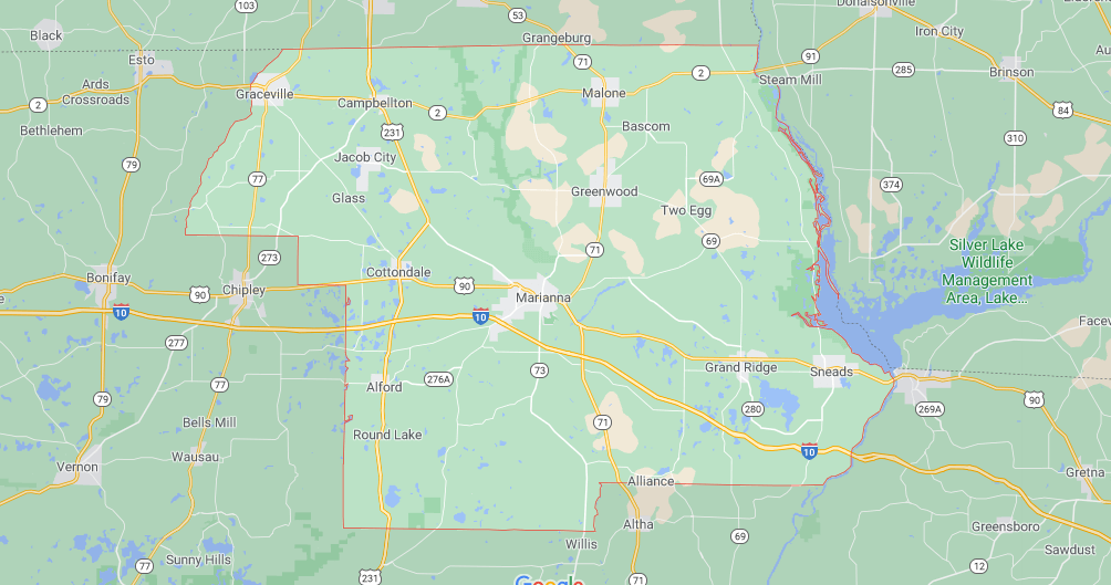 What cities are in Jackson County