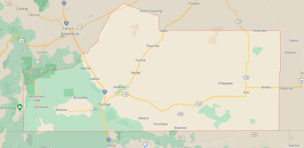 What county is Las Animas Colorado in