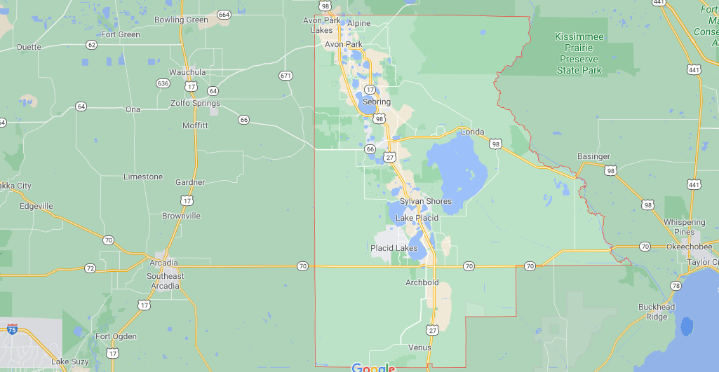 Where in Florida is Highlands County