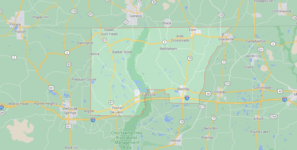 Where in Florida is Holmes County