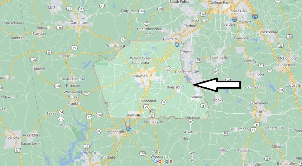 What cities are in Coweta County
