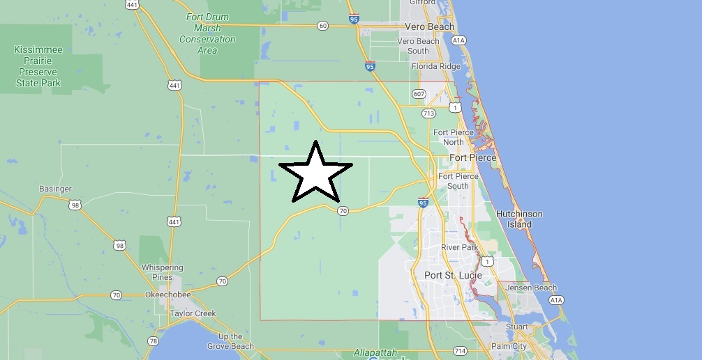 What cities are in St. Lucie County