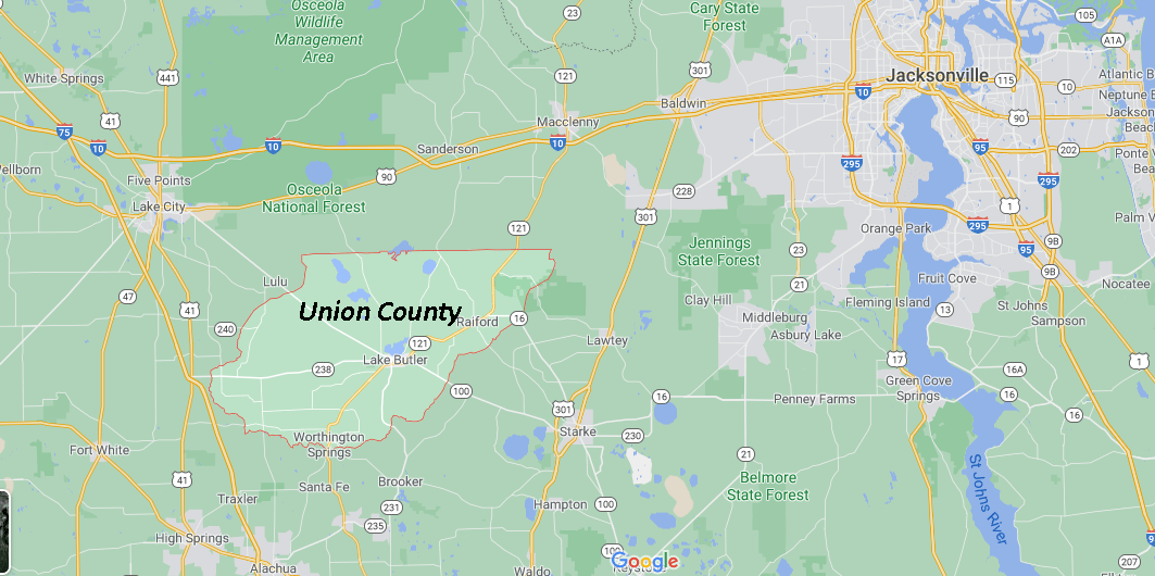 Where in Florida is Union County