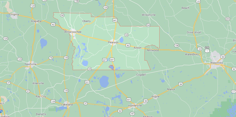 Where in Georgia is Atkinson County