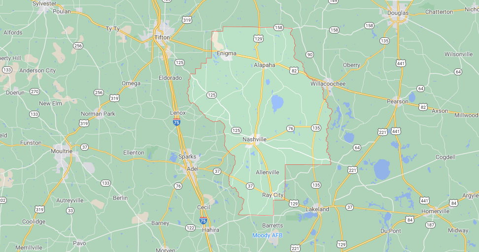 Where in Georgia is Berrien County