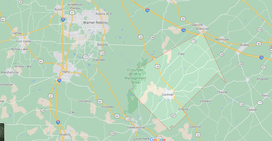 Where in Georgia is Bleckley County