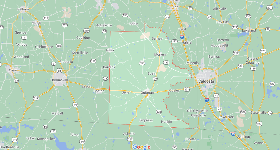 Where in Georgia is Brooks County