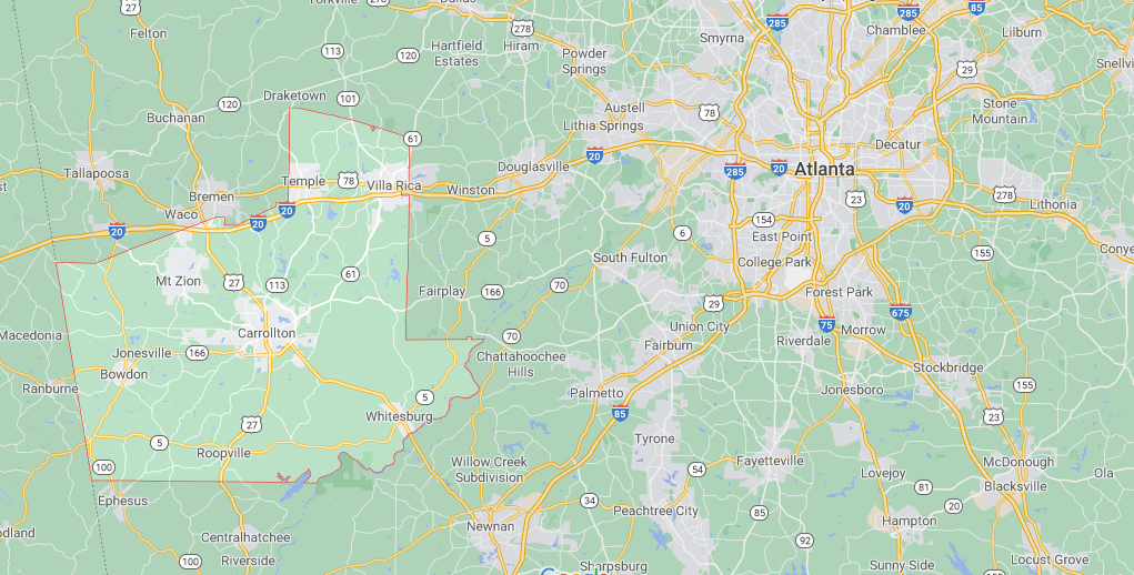 Where in Georgia is Carroll County
