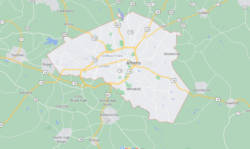 Where in Georgia is Clarke County