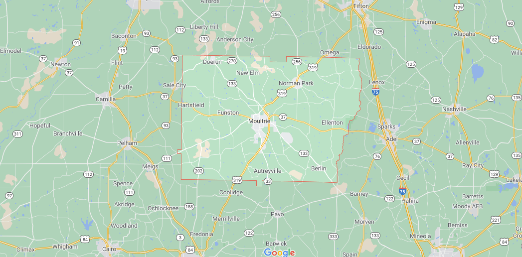 Where in Georgia is Colquitt County